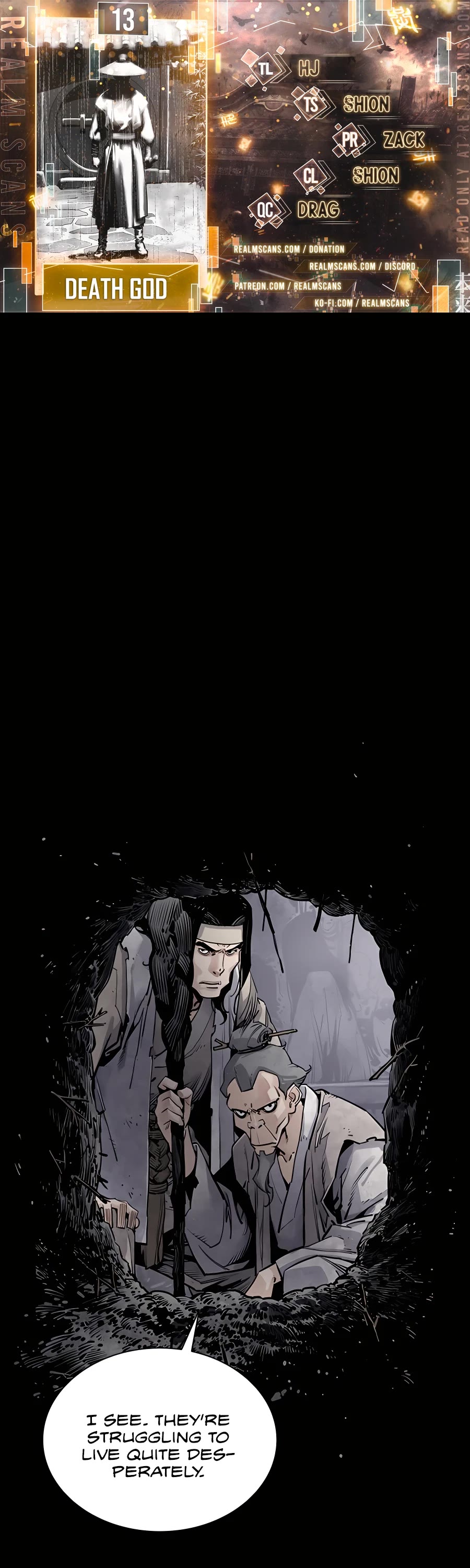 Death God Chapter 13 page 1 - Chapter 13