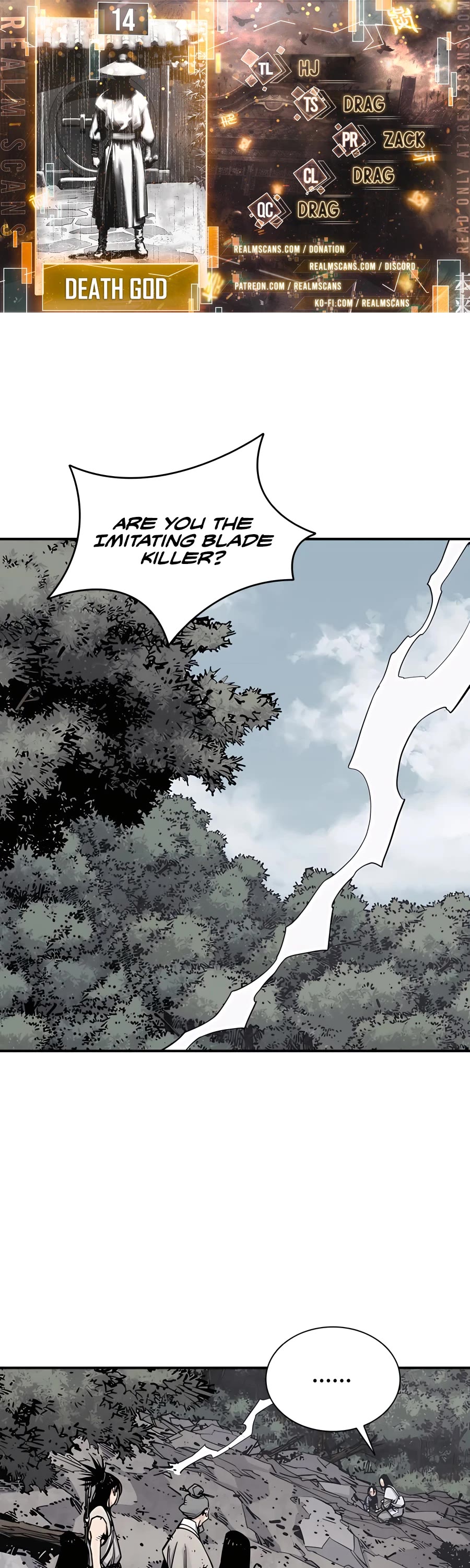 Death God Chapter 14 page 1 - Chapter 14