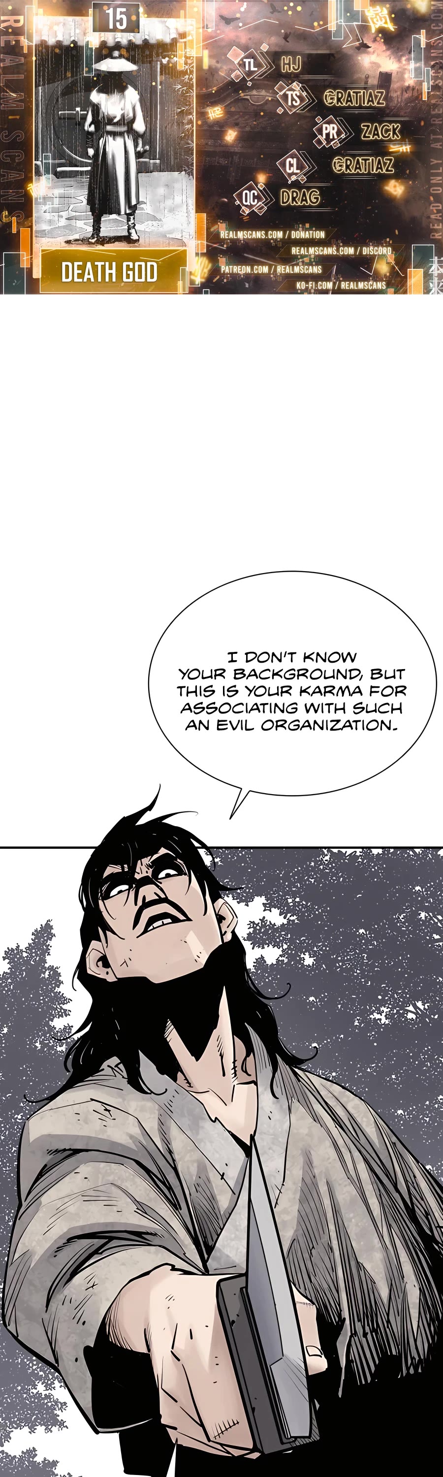 Death God Chapter 15 page 1 - Chapter 15