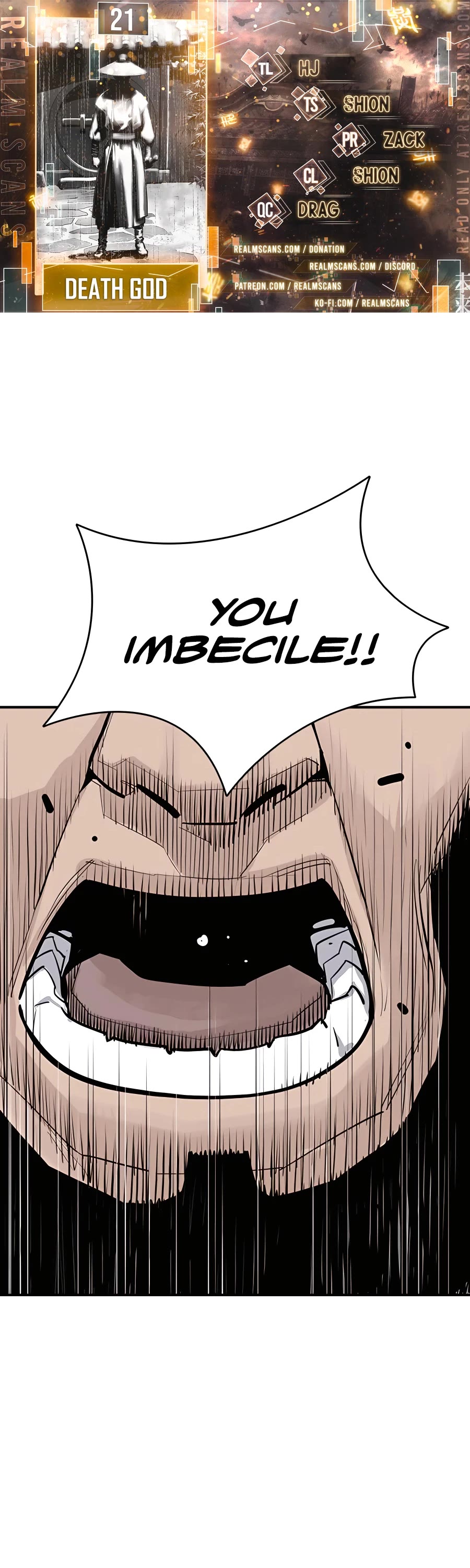 Death God Chapter 21 page 1 - Chapter 21