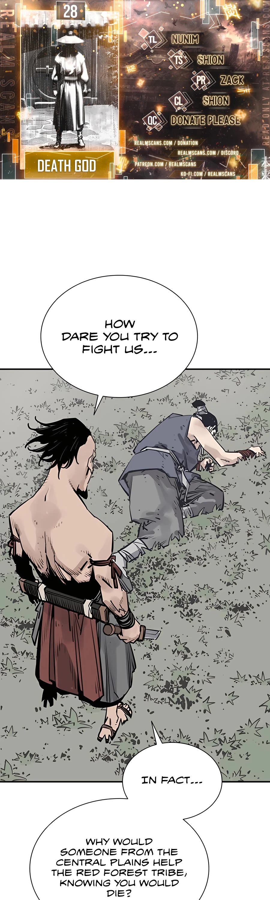 Death God Chapter 28 page 1 - Chapter 28