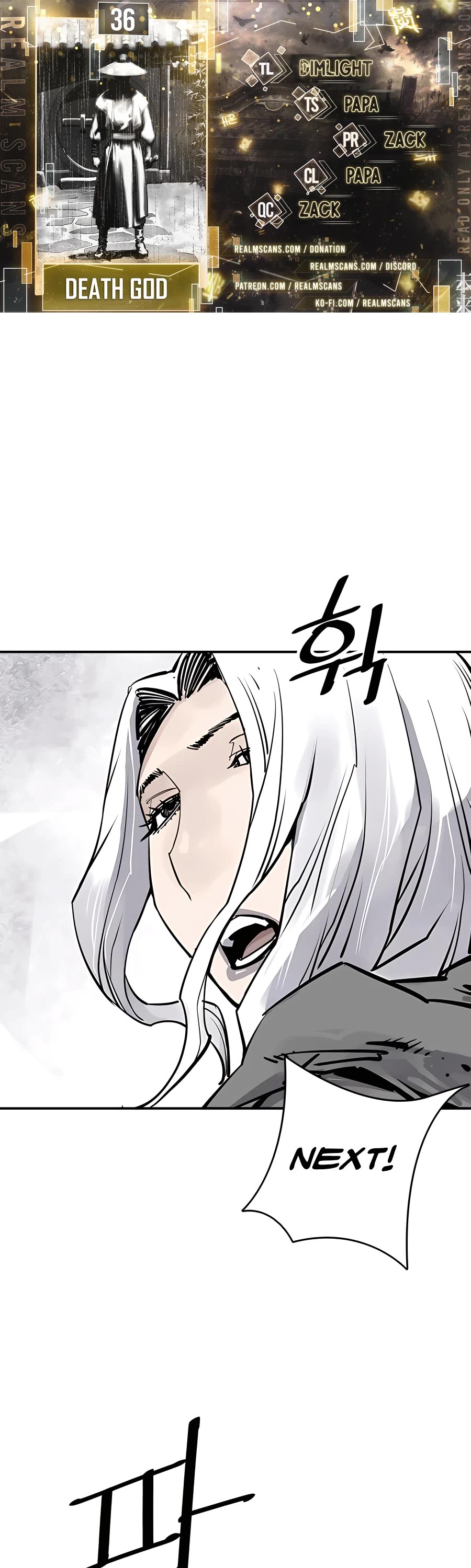 Death God Chapter 36 page 1 - Chapter 36