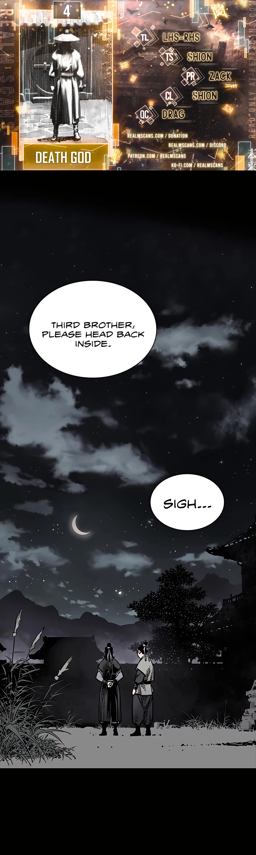 Death God Chapter 4 page 1 - Chapter 4
