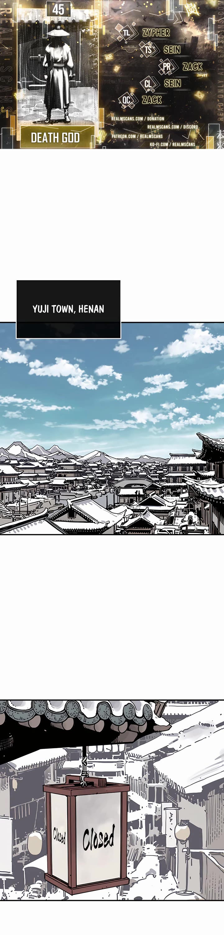 Death God Chapter 45 page 1 - Chapter 45