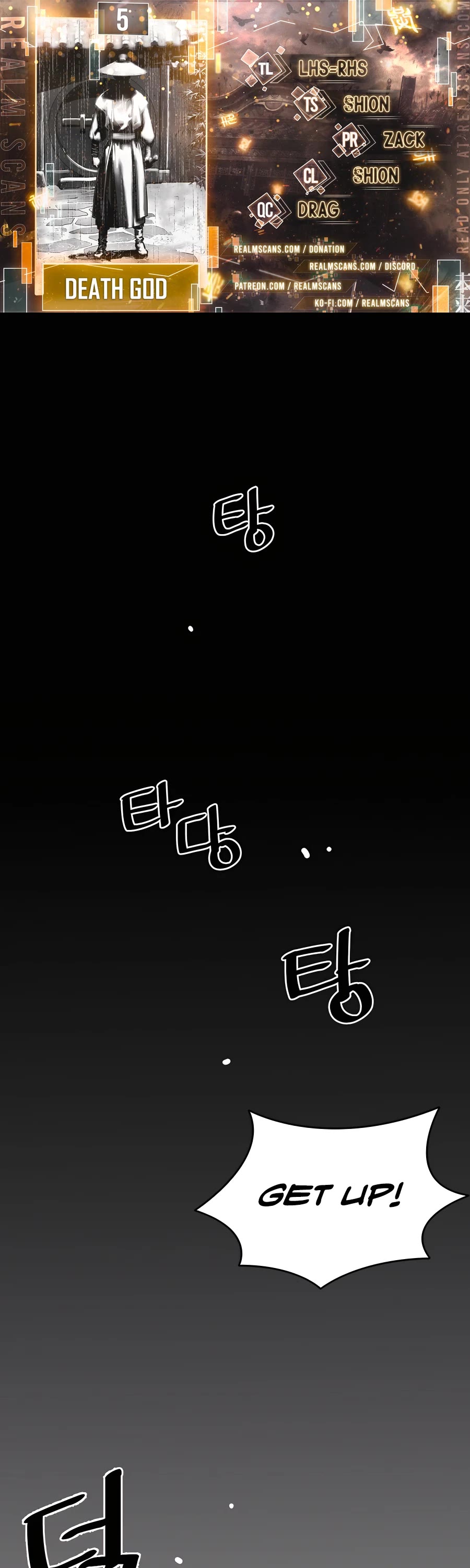 Death God Chapter 5 page 1 - Chapter 5