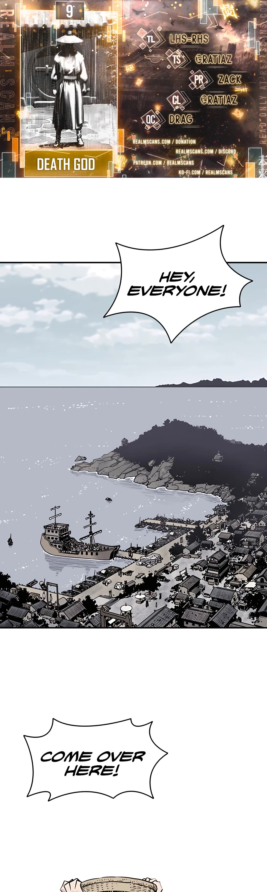 Death God Chapter 9 page 1 - Chapter 9