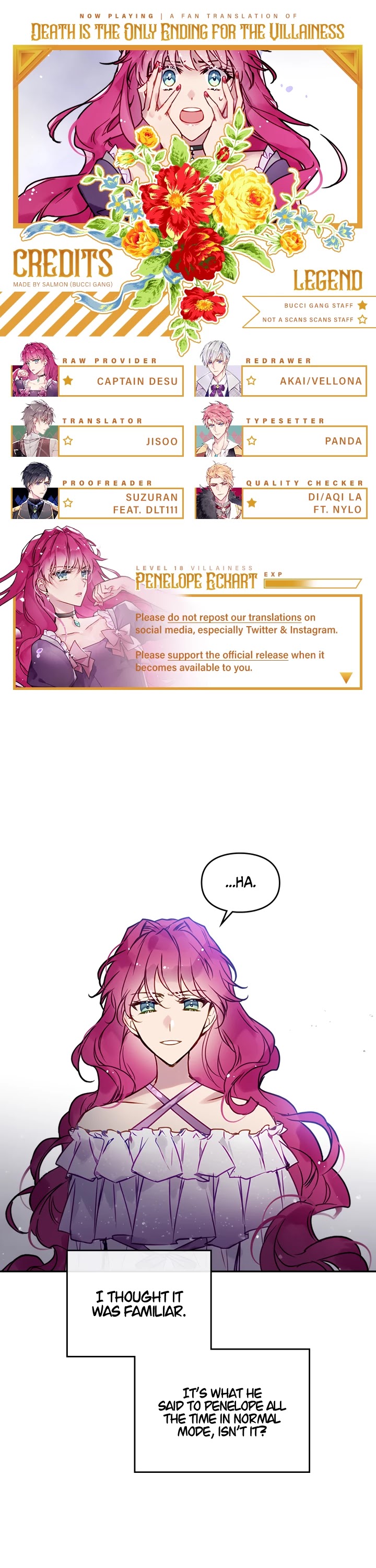 Death Is The Only Ending For The Villainess Chapter 11 page 1 - Chapter 11