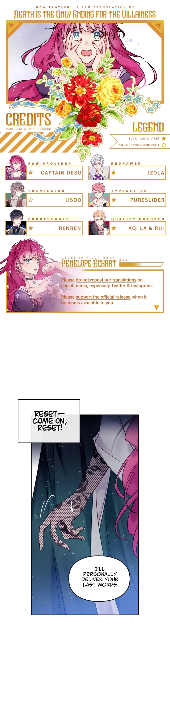 Death Is The Only Ending For The Villainess Chapter 15 page 1 - Chapter 15