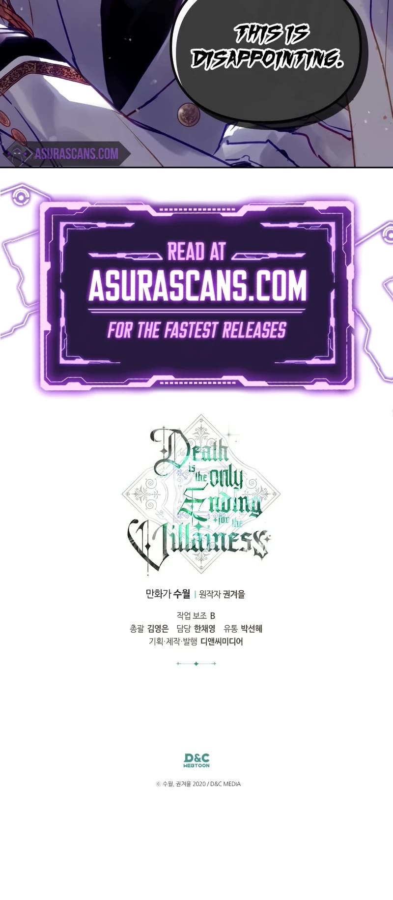 Death Is The Only Ending For The Villainess Chapter 160 page 43 - Chapter 160
