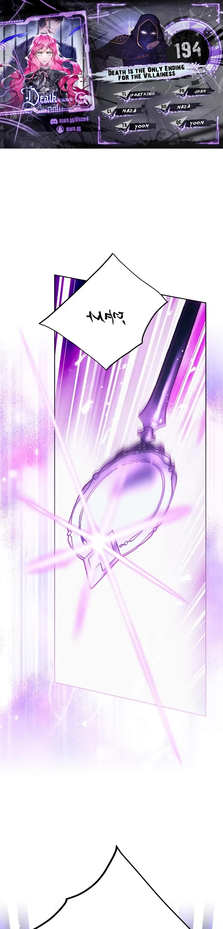 Death Is The Only Ending For The Villainess Chapter 194 page 1 - Chapter 194