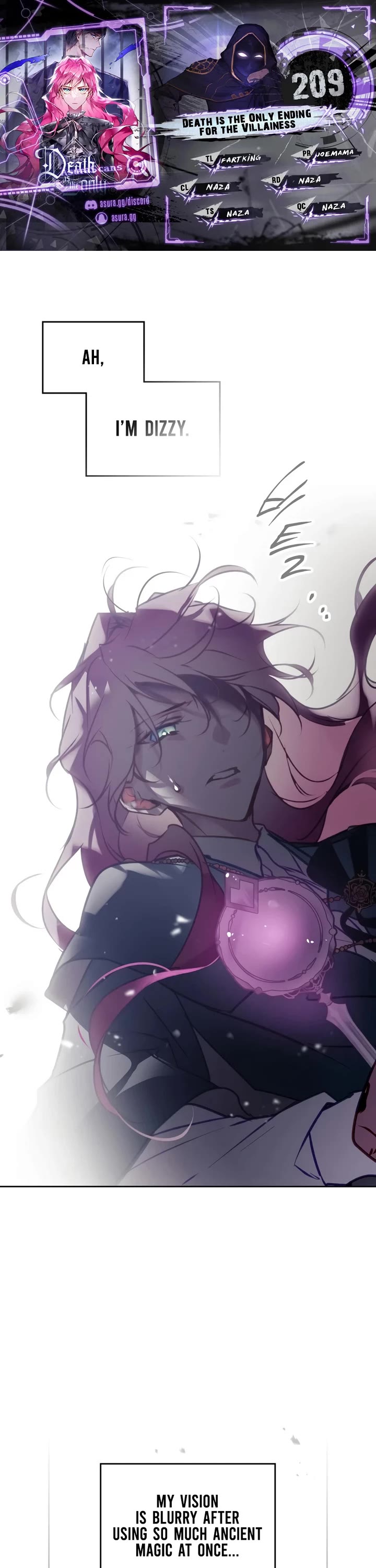 Death Is The Only Ending For The Villainess Chapter 209 page 1 - Chapter 209
