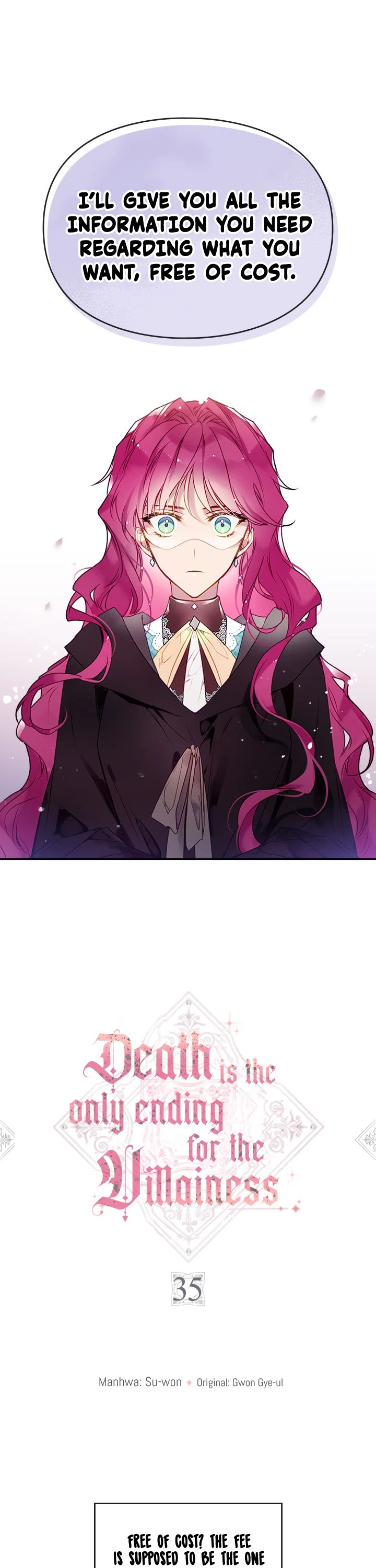 Death Is The Only Ending For The Villainess Chapter 35 page 2 - Chapter 35
