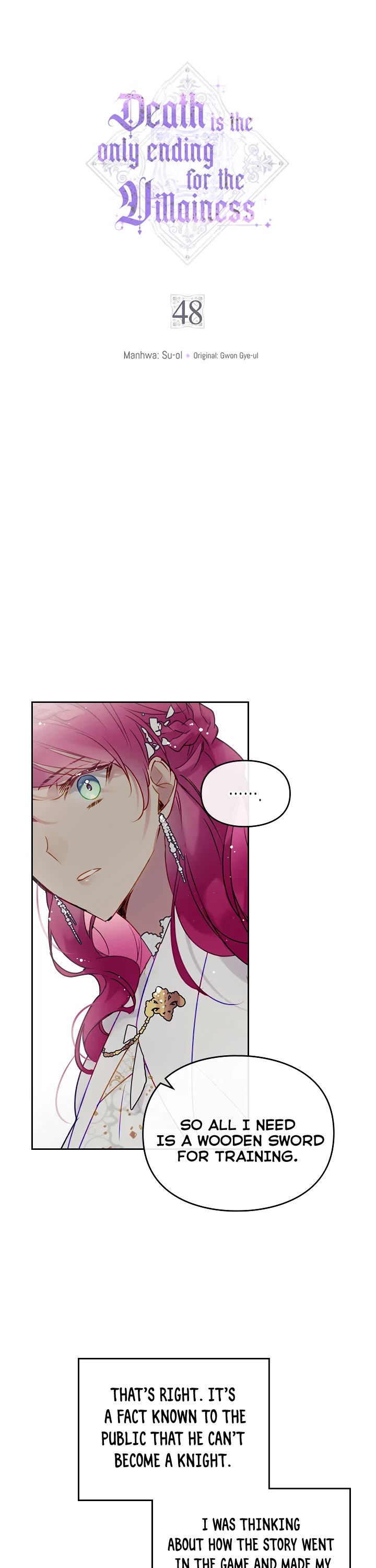 Death Is The Only Ending For The Villainess Chapter 48 page 3 - Chapter 48