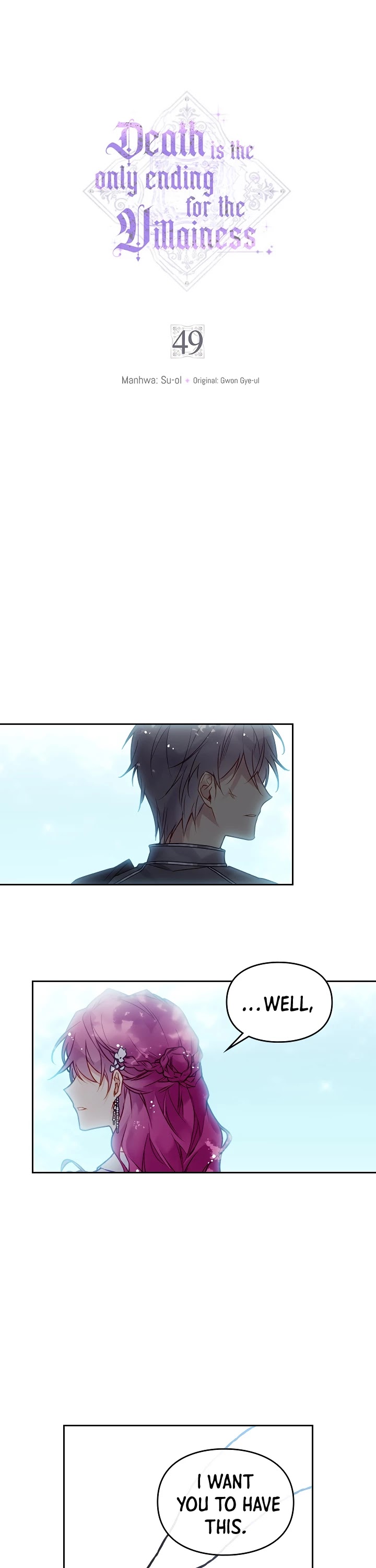 Death Is The Only Ending For The Villainess Chapter 49 page 2 - Chapter 49