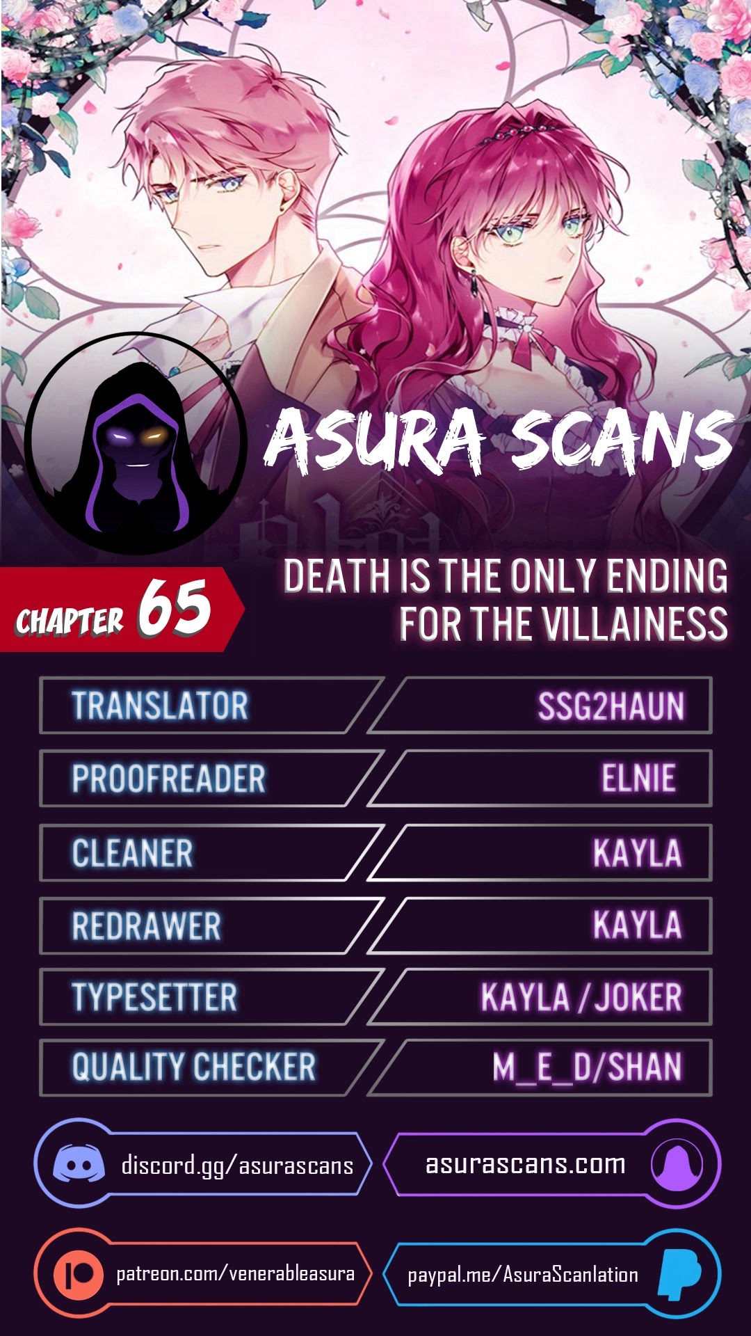 Death Is The Only Ending For The Villainess Chapter 65 page 1 - Chapter 65