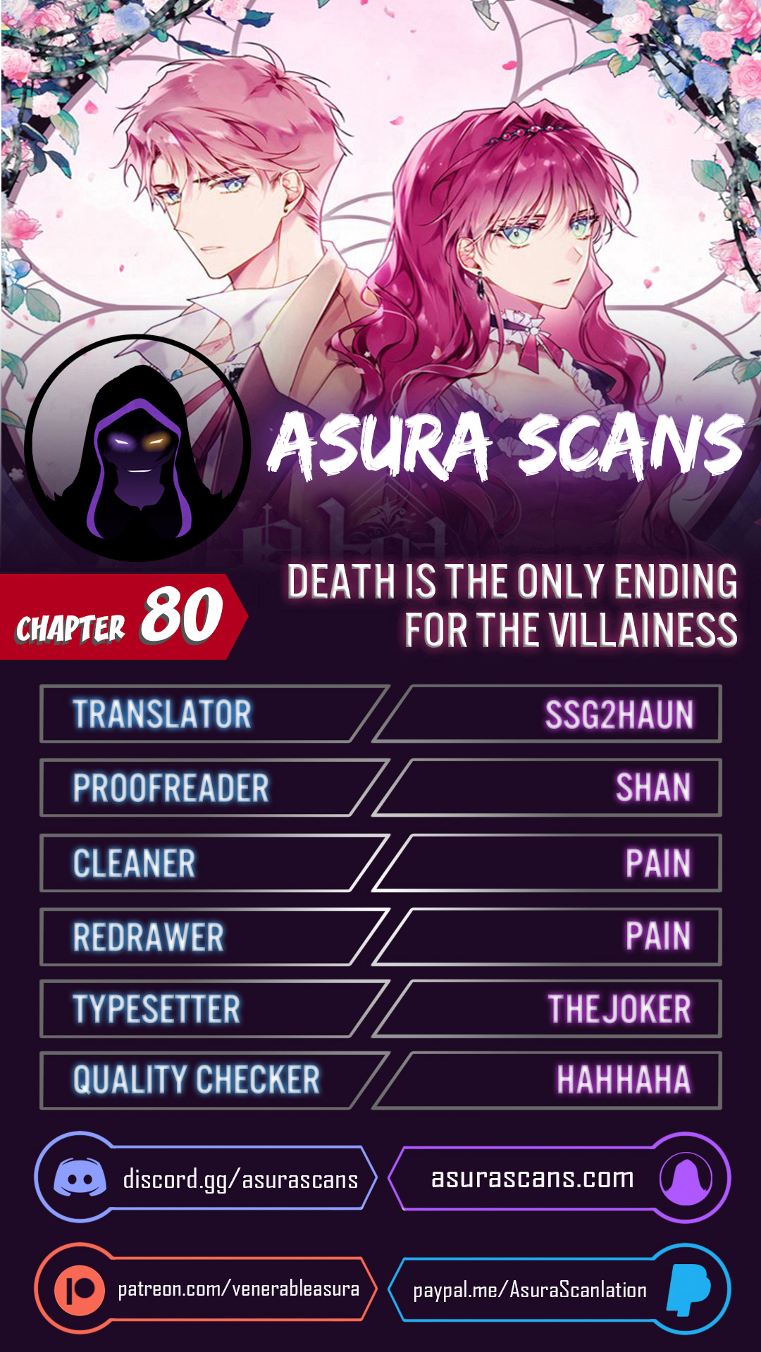 Death Is The Only Ending For The Villainess Chapter 80 page 1 - Chapter 80