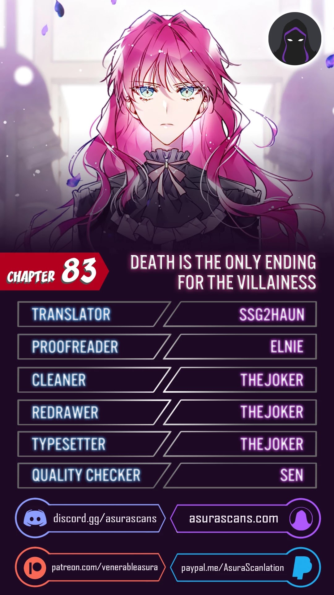 Death Is The Only Ending For The Villainess Chapter 83 page 1 - Chapter 83