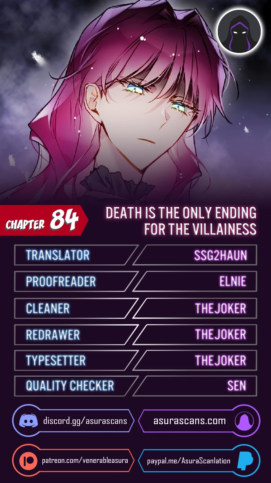 Death Is The Only Ending For The Villainess Chapter 84 page 1 - Chapter 84