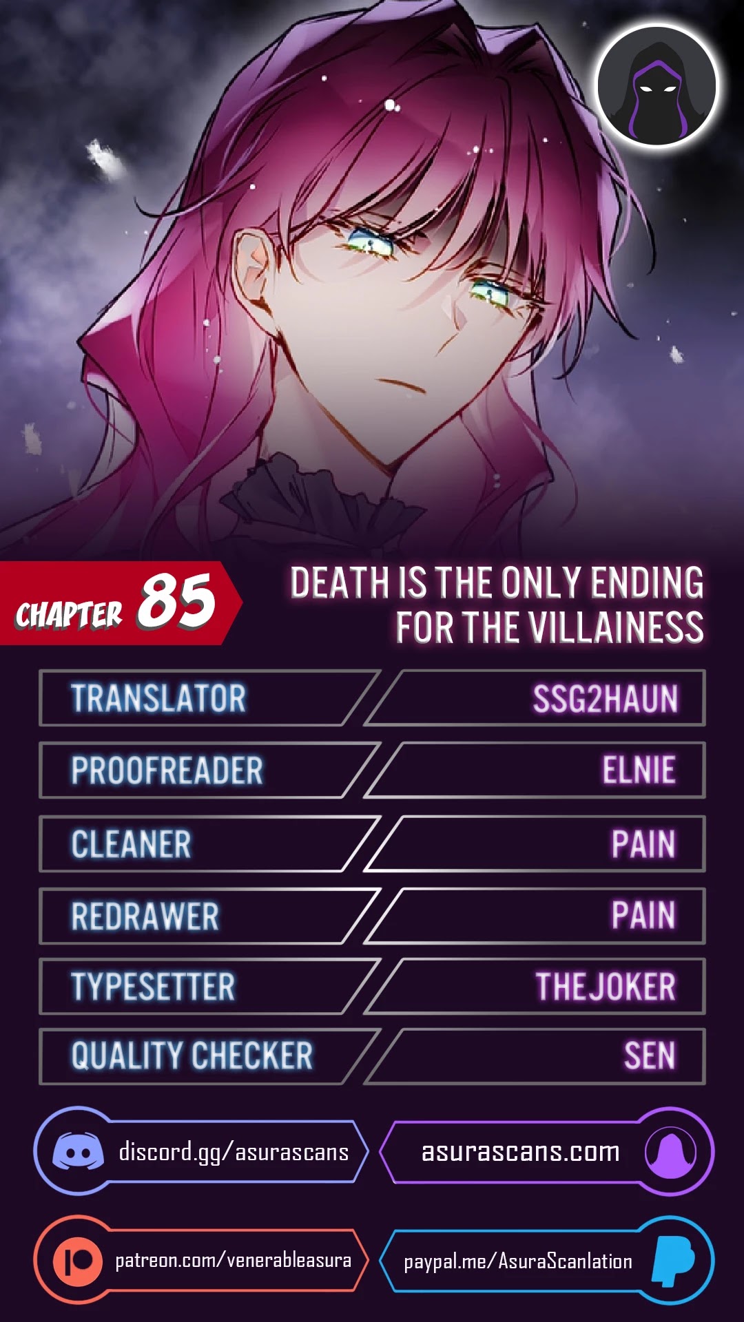 Death Is The Only Ending For The Villainess Chapter 85 page 1 - Chapter 85 (S2 End)