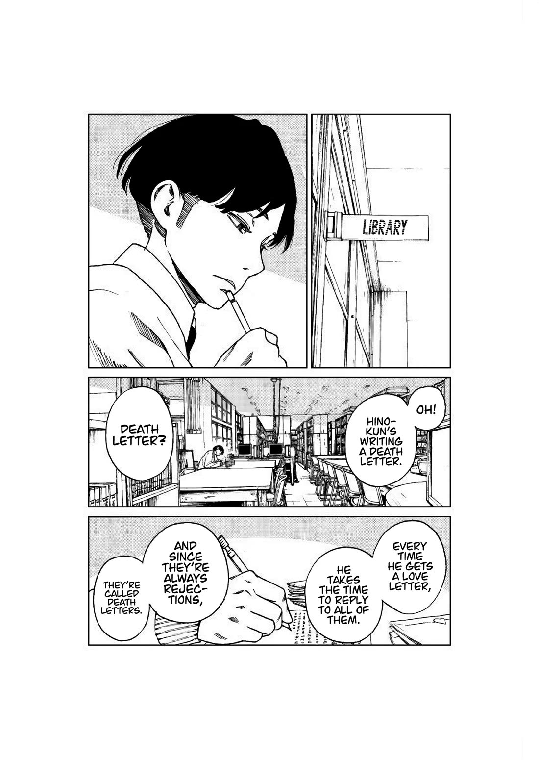 Death Love Letter Chapter 0 page 8 - Oneshot