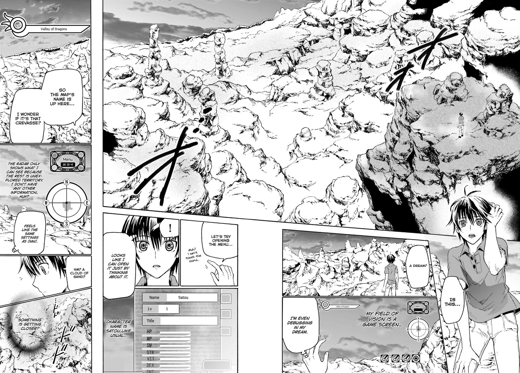 Death March kara Hajimaru Isekai Kyousoukyoku Chapter 1 page 7 - Chapter 1 : Level Up