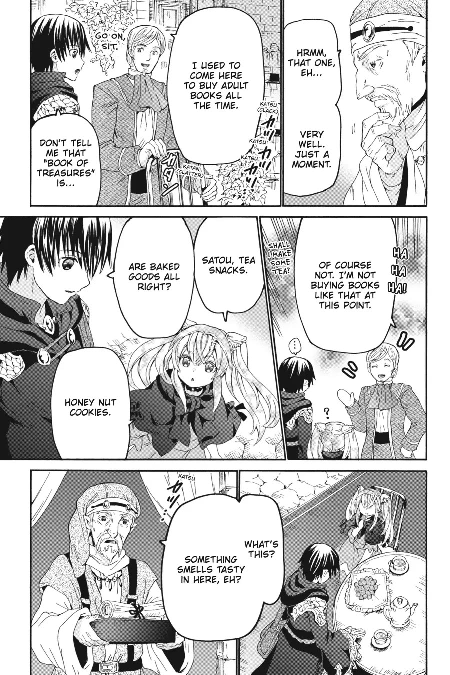 Death March kara Hajimaru Isekai Kyousoukyoku Chapter 102 page 14 - Chapter 102: Strolling and Scrolling