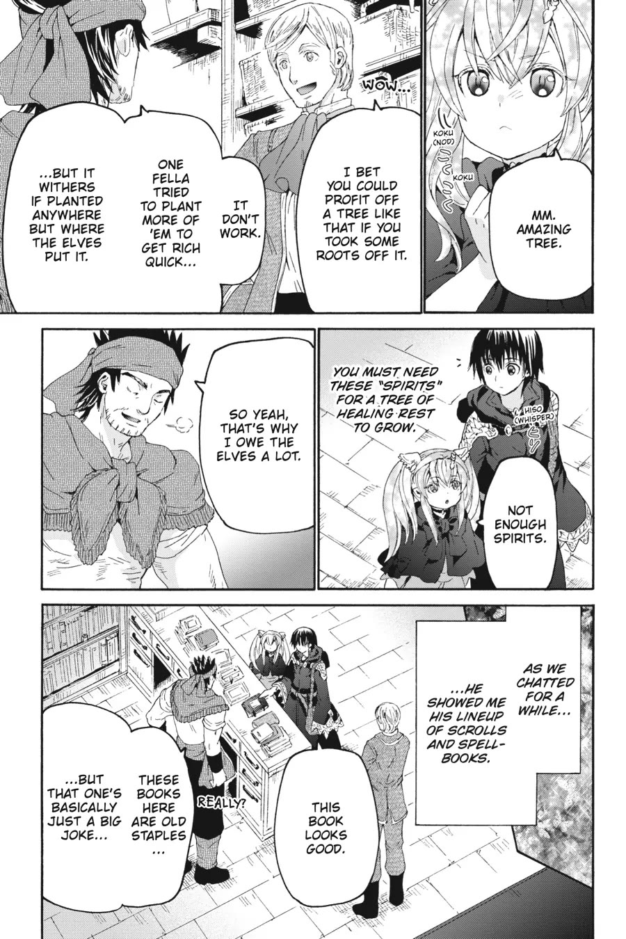 Death March kara Hajimaru Isekai Kyousoukyoku Chapter 102 page 3 - Chapter 102: Strolling and Scrolling