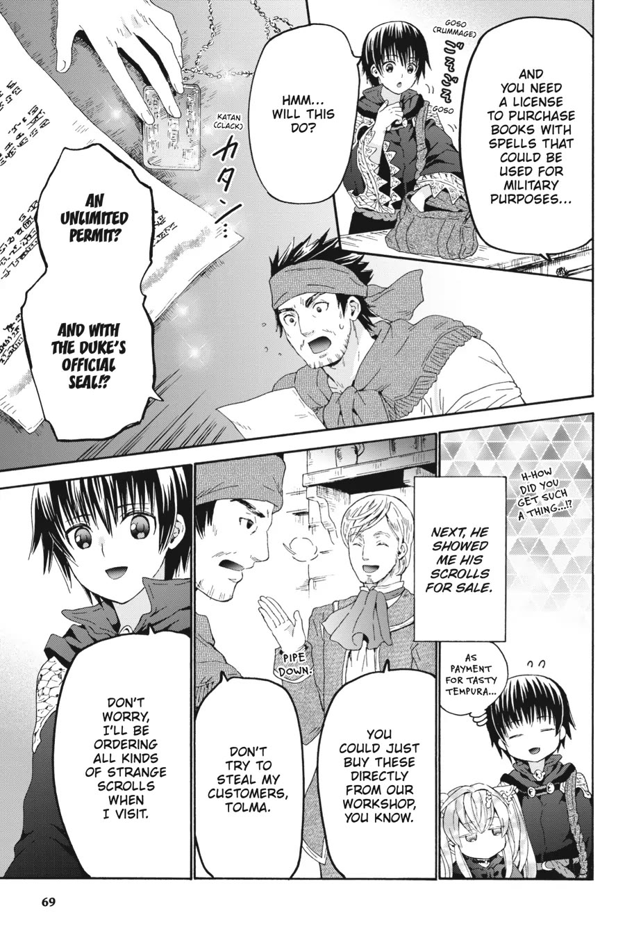 Death March kara Hajimaru Isekai Kyousoukyoku Chapter 102 page 5 - Chapter 102: Strolling and Scrolling