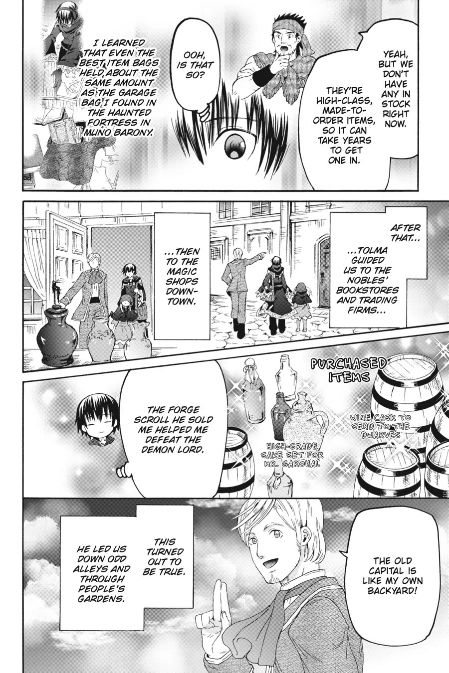 Death March kara Hajimaru Isekai Kyousoukyoku Chapter 102 page 8 - Chapter 102: Strolling and Scrolling