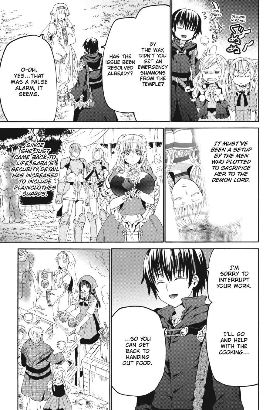 Death March kara Hajimaru Isekai Kyousoukyoku Chapter 104 page 16 - Chapter 104: A Soup Kitchen and a Reunion