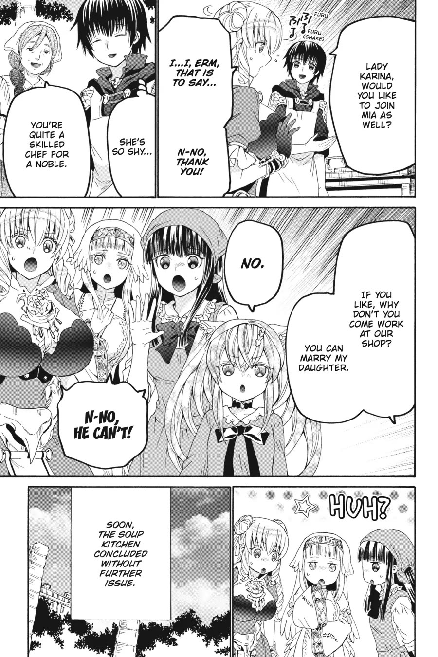 Death March kara Hajimaru Isekai Kyousoukyoku Chapter 104 page 18 - Chapter 104: A Soup Kitchen and a Reunion