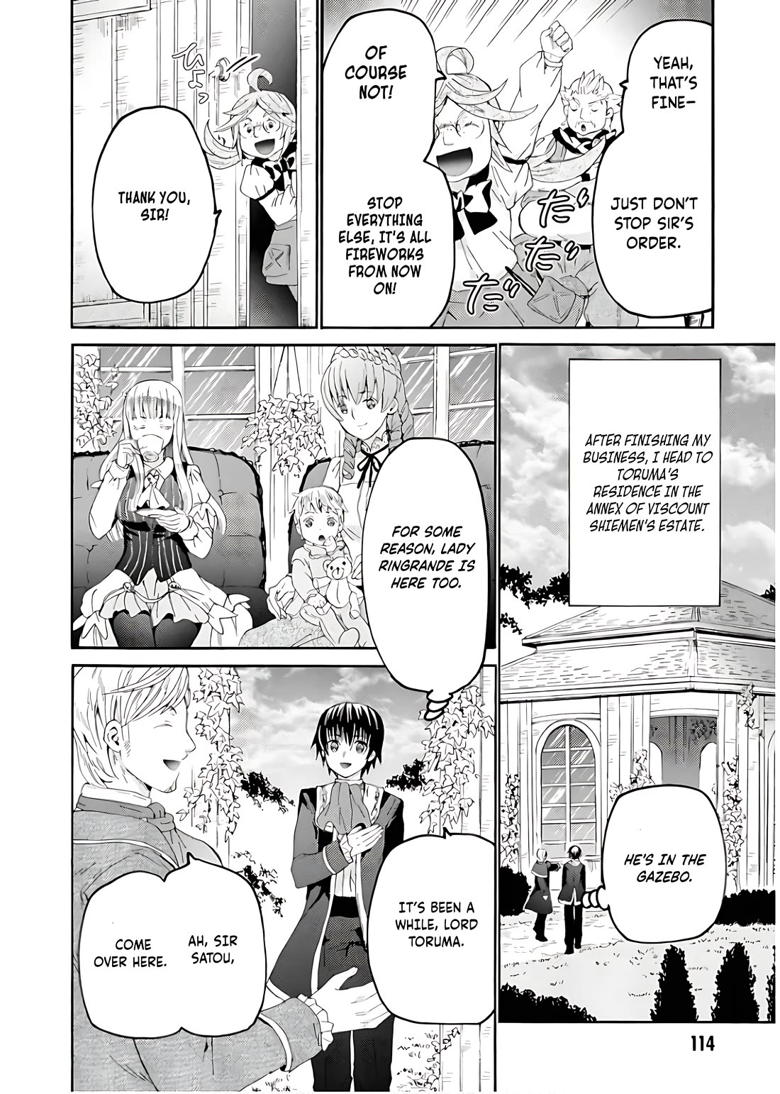 Death March kara Hajimaru Isekai Kyousoukyoku Chapter 111 page 9 - Chapter 111