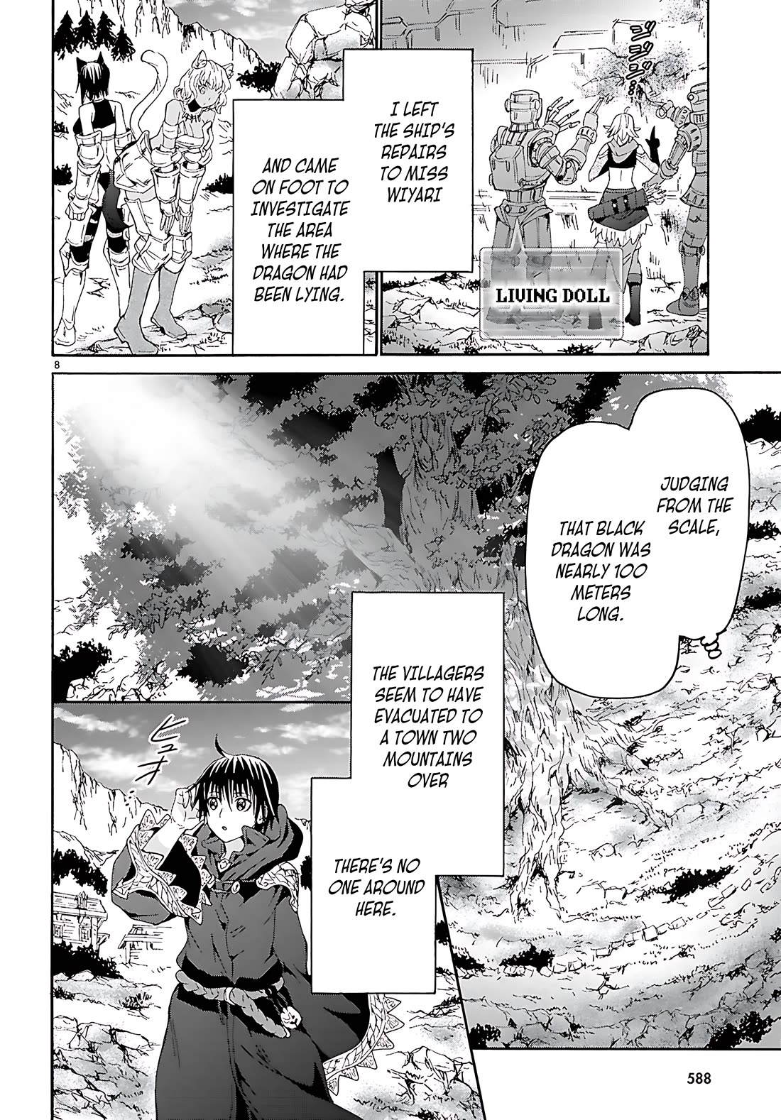 Death March kara Hajimaru Isekai Kyousoukyoku Chapter 121 page 9 - Chapter 121