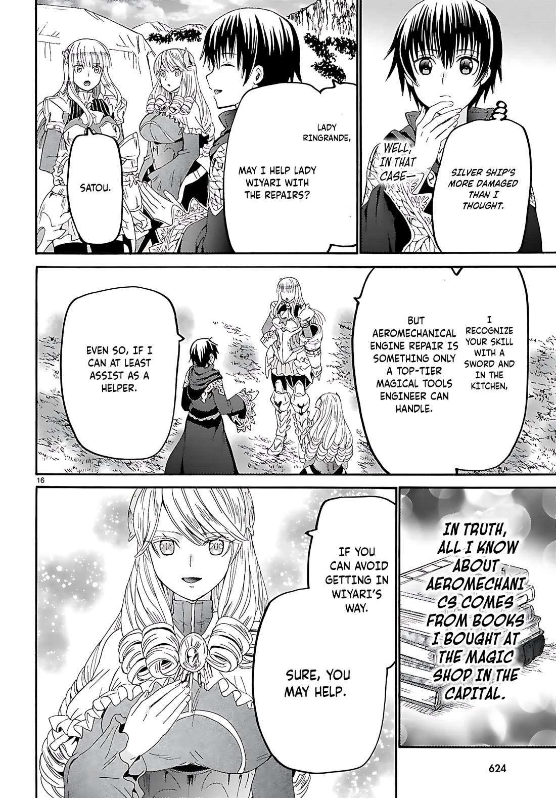 Death March kara Hajimaru Isekai Kyousoukyoku Chapter 122 page 17 - Chapter 122