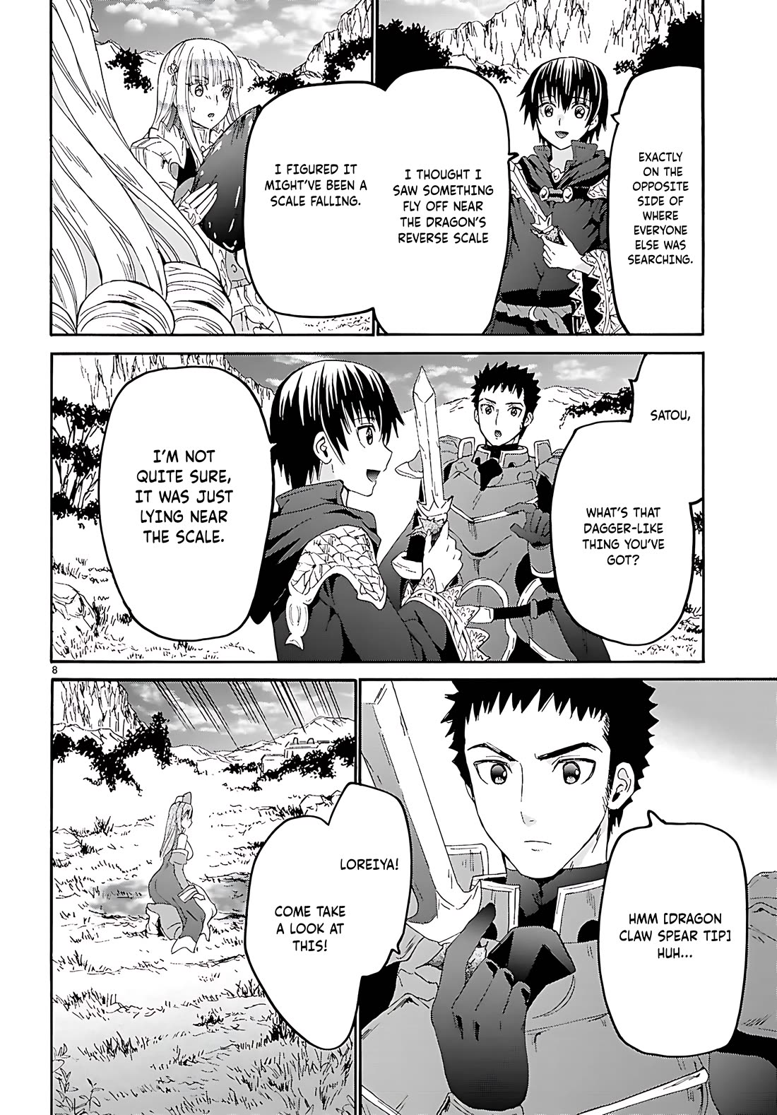 Death March kara Hajimaru Isekai Kyousoukyoku Chapter 122 page 9 - Chapter 122