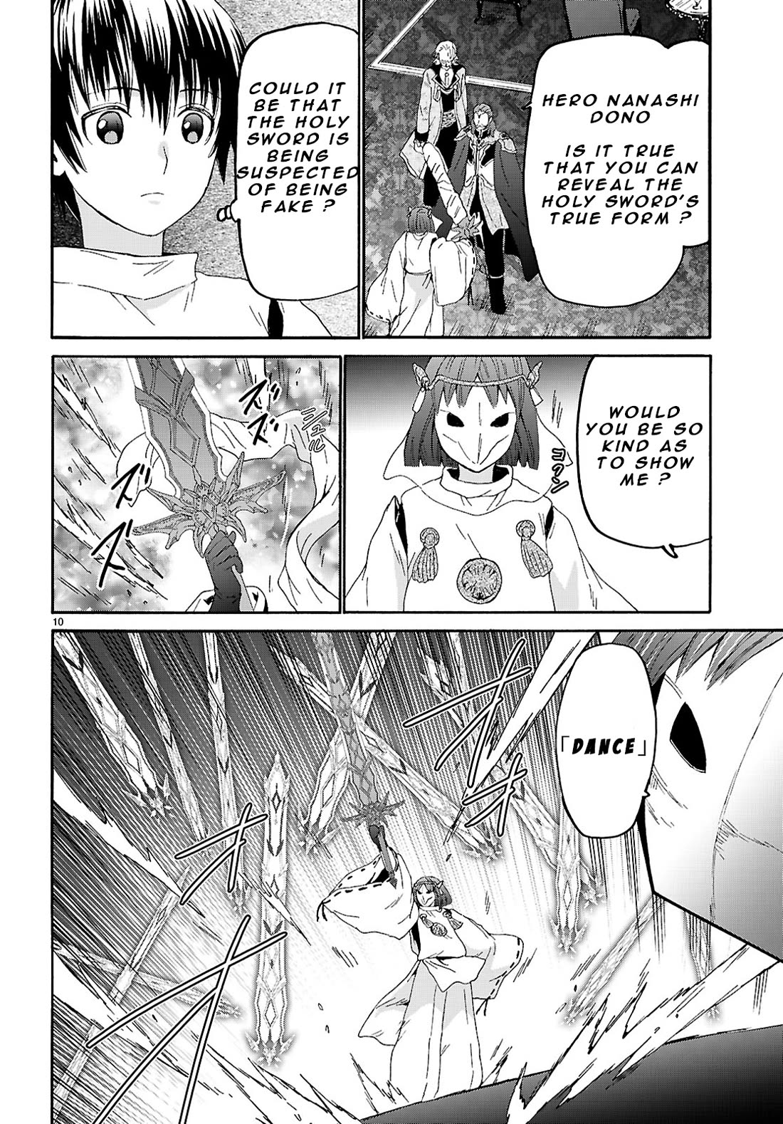 Death March kara Hajimaru Isekai Kyousoukyoku Chapter 124 page 10 - Chapter 124: The Holy Sword’s Return