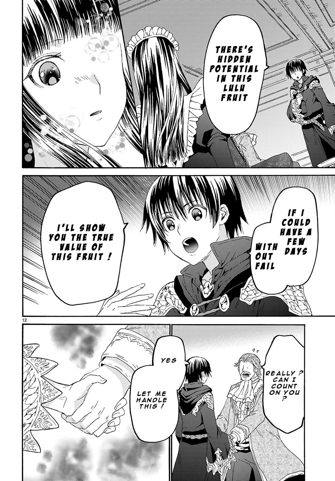 Death March kara Hajimaru Isekai Kyousoukyoku Chapter 125 page 12 - Chapter 125: The LuLu Fruit