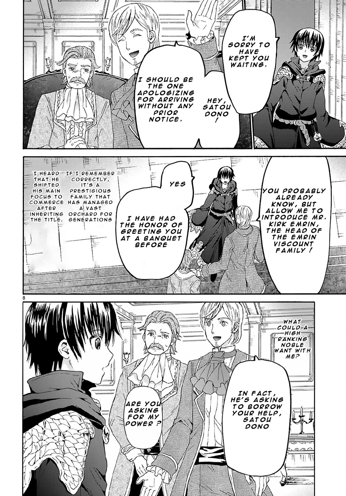 Death March kara Hajimaru Isekai Kyousoukyoku Chapter 125 page 8 - Chapter 125: The LuLu Fruit