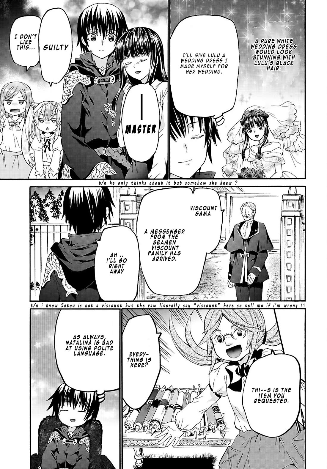Death March kara Hajimaru Isekai Kyousoukyoku Chapter 126 page 11 - Chapter 126: The Wedding in the Duke’s Domain