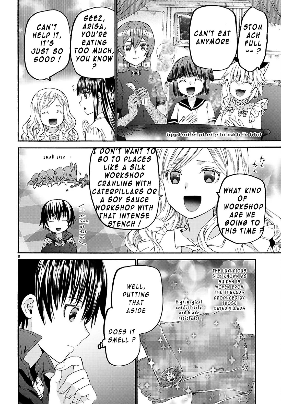 Death March kara Hajimaru Isekai Kyousoukyoku Chapter 128 page 8 - Chapter 128: Factory Tour in the Capital City