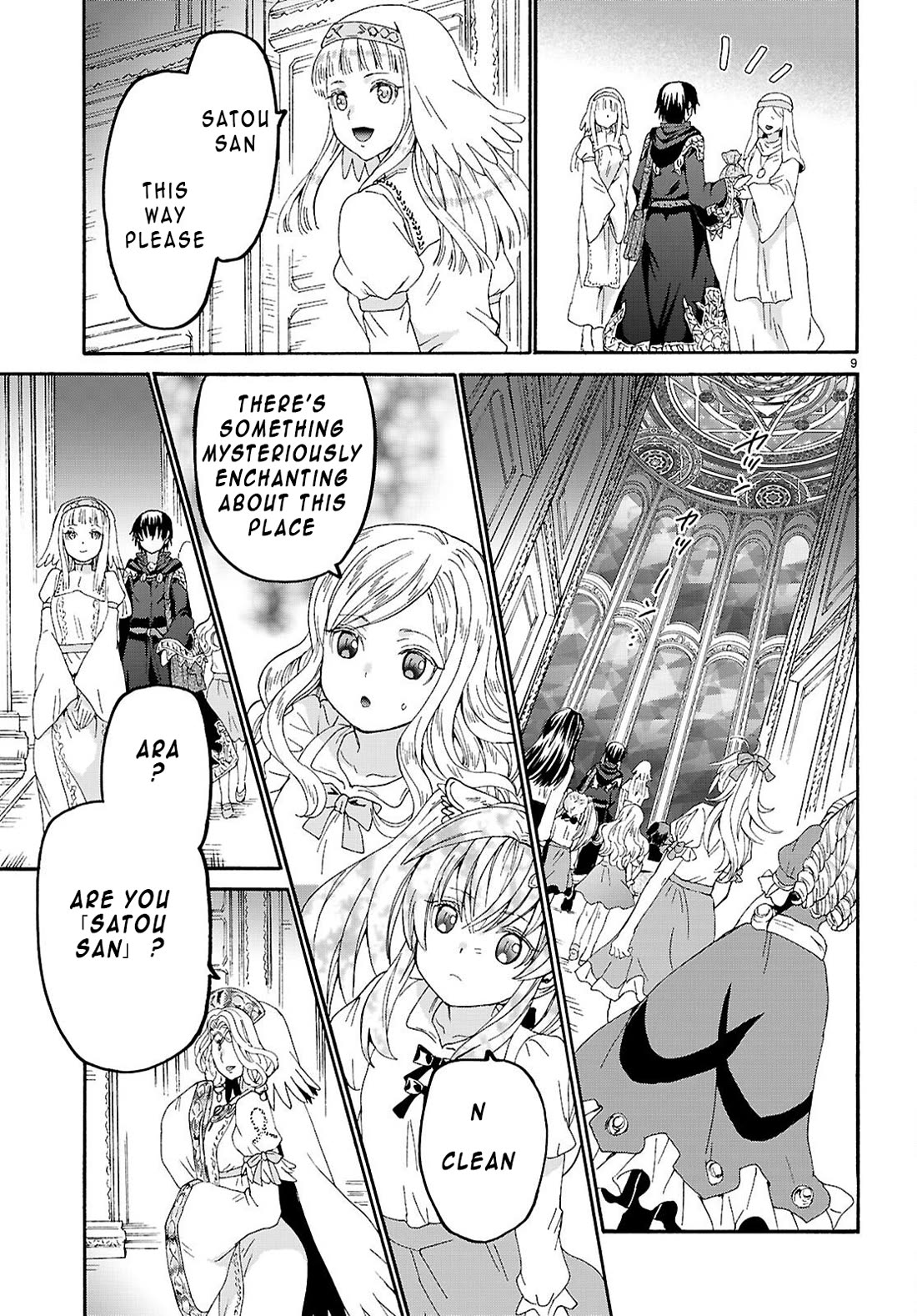 Death March kara Hajimaru Isekai Kyousoukyoku Chapter 129 page 9 - Chapter 129: Forging Magic Sword and the Baptism