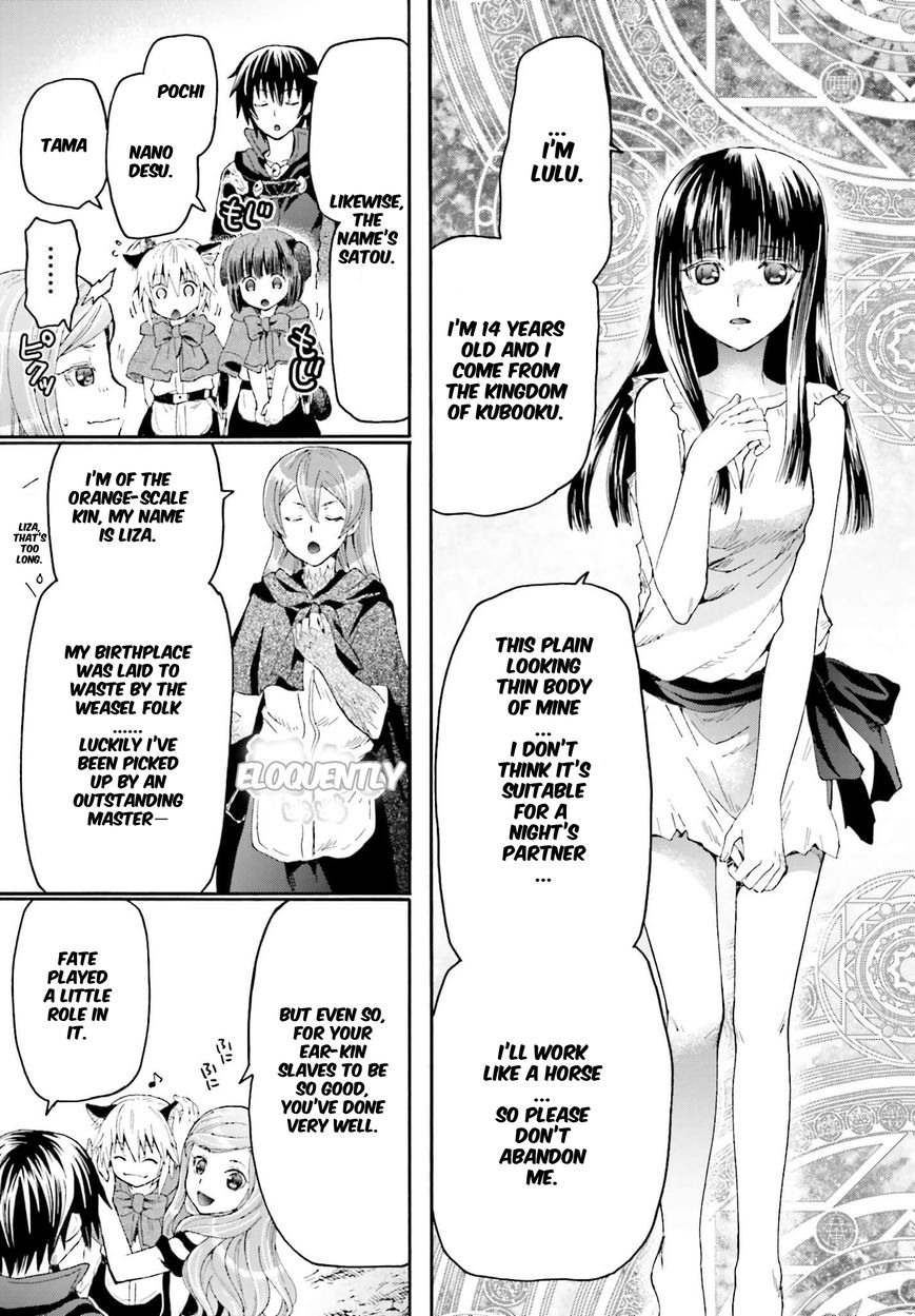 Death March kara Hajimaru Isekai Kyousoukyoku Chapter 13 page 5 - Chapter 13 : Mysterious Slave Sisters