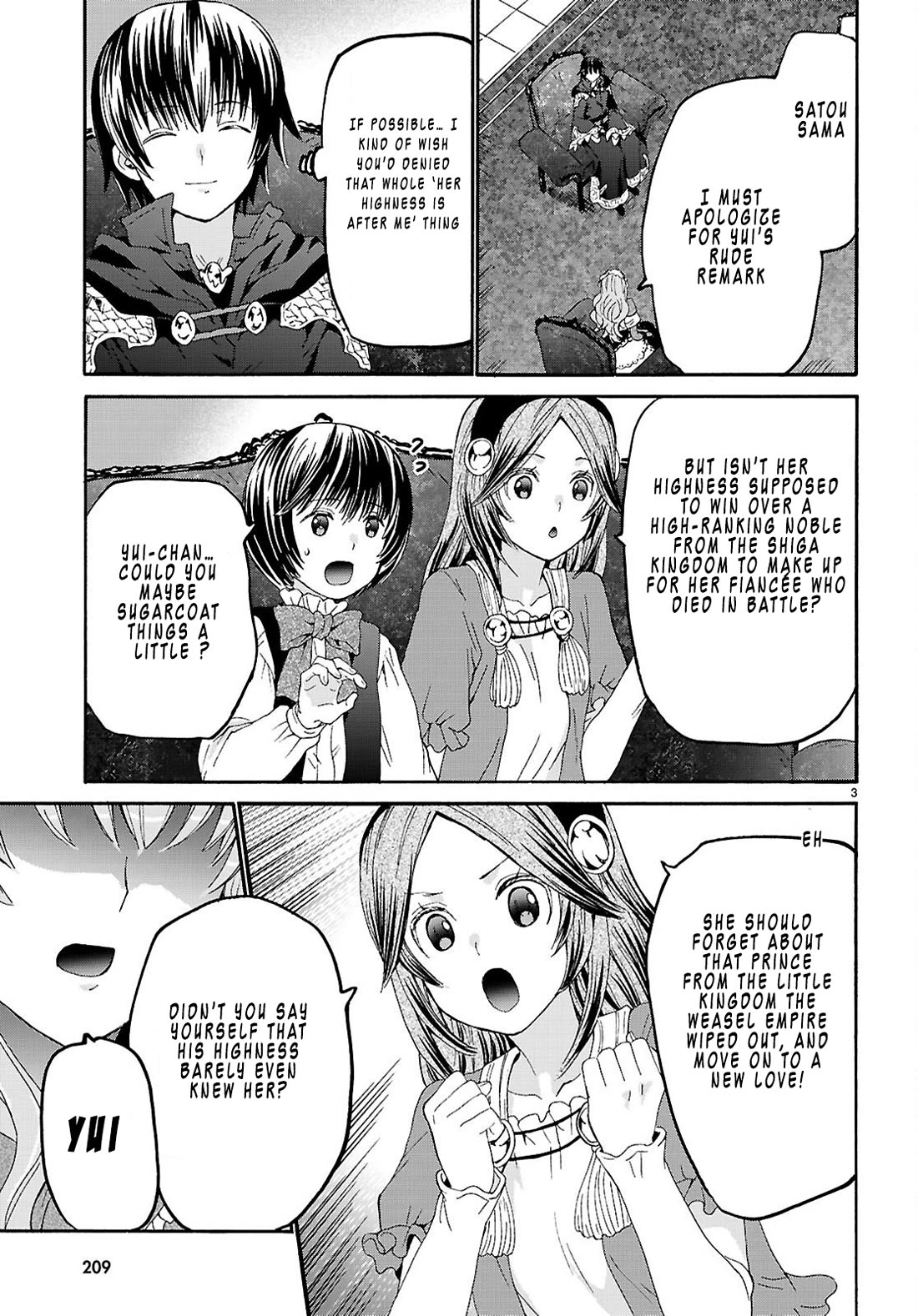 Death March kara Hajimaru Isekai Kyousoukyoku Chapter 131 page 3 - Chapter 131: Japanese people of the world