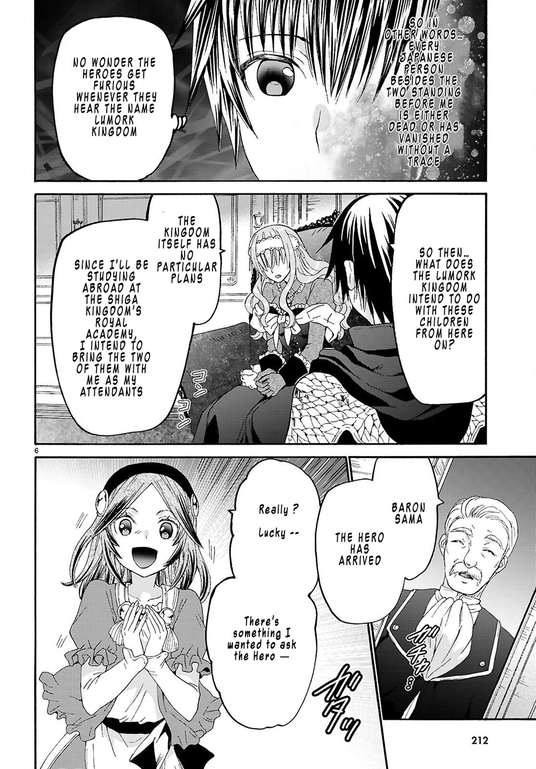 Death March kara Hajimaru Isekai Kyousoukyoku Chapter 131 page 6 - Chapter 131: Japanese people of the world