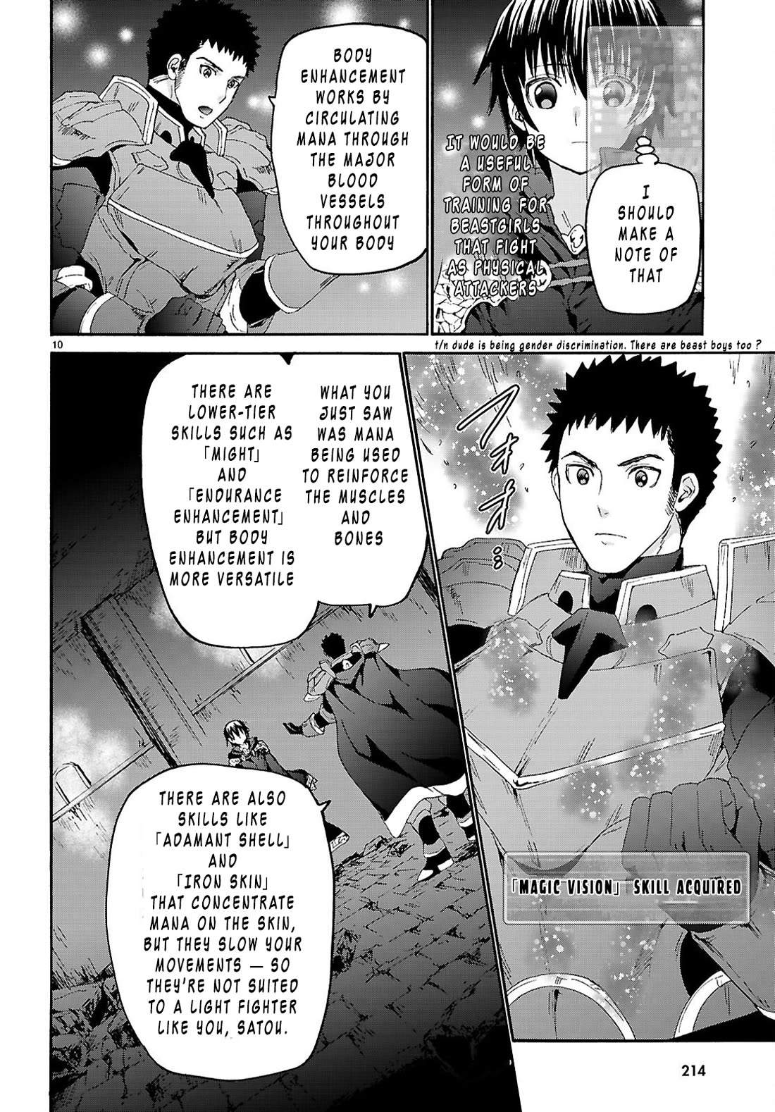 Death March kara Hajimaru Isekai Kyousoukyoku Chapter 132 page 10 - Chapter 132: Training with the Hero