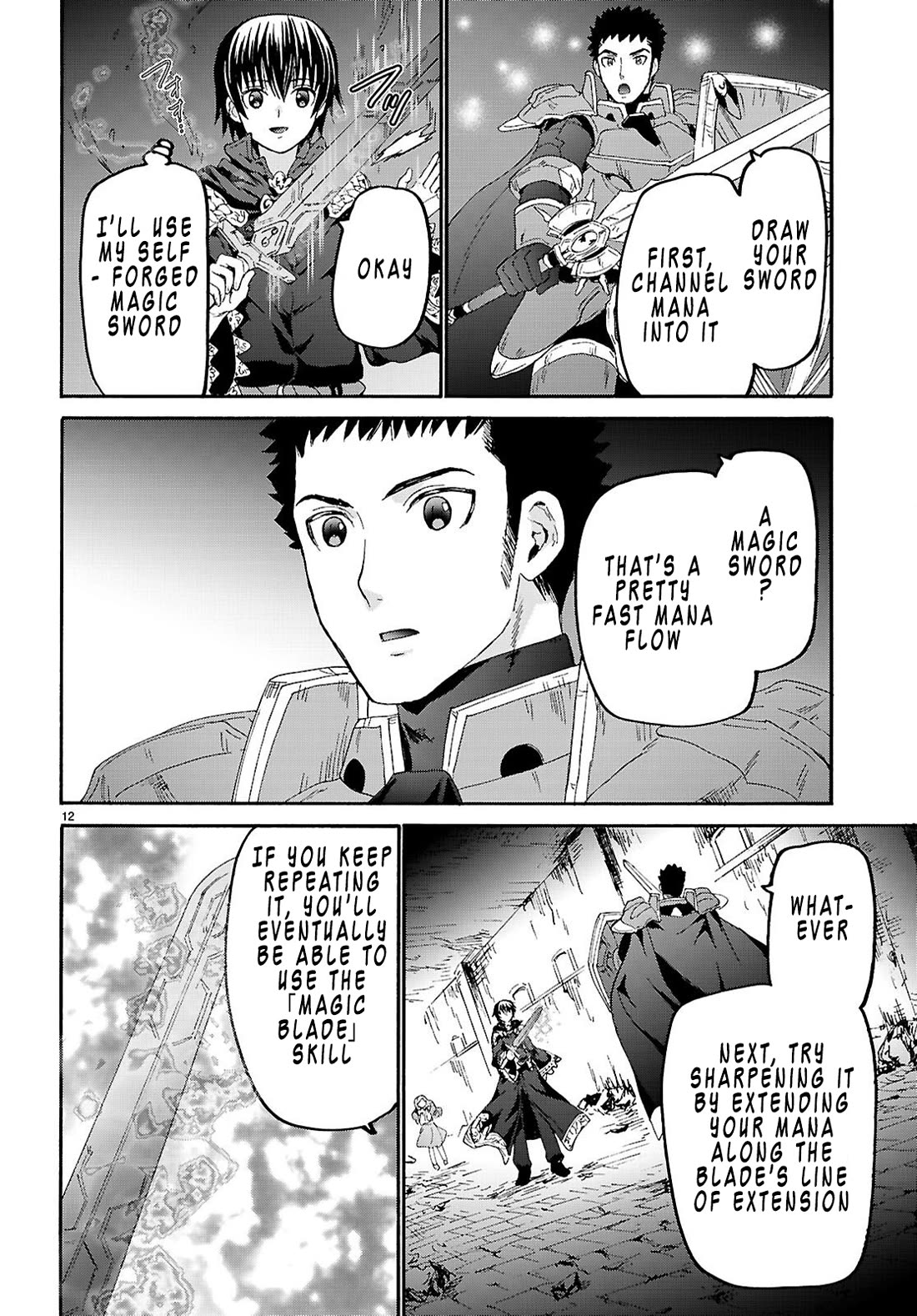 Death March kara Hajimaru Isekai Kyousoukyoku Chapter 132 page 12 - Chapter 132: Training with the Hero