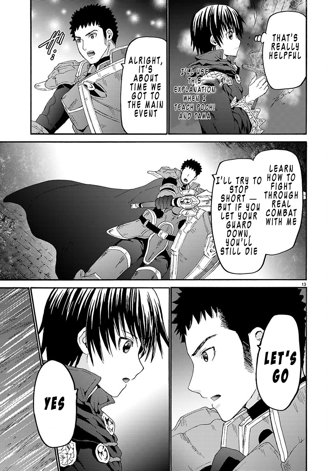 Death March kara Hajimaru Isekai Kyousoukyoku Chapter 132 page 13 - Chapter 132: Training with the Hero