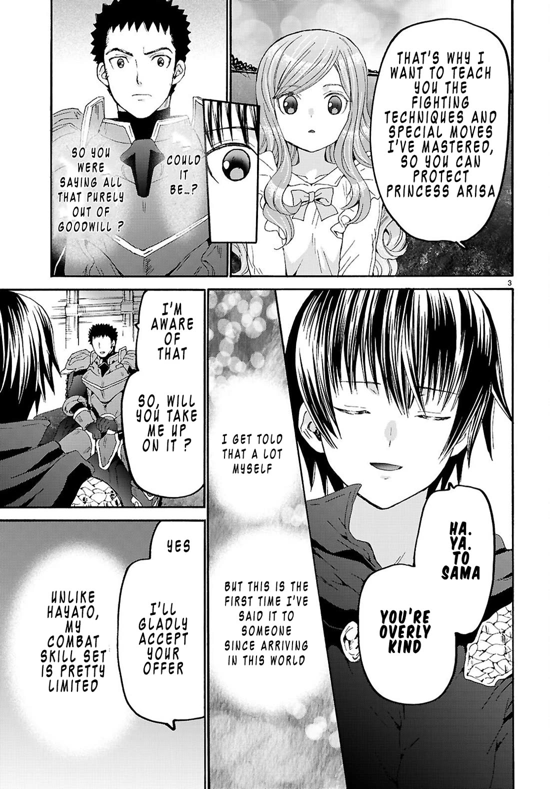 Death March kara Hajimaru Isekai Kyousoukyoku Chapter 132 page 3 - Chapter 132: Training with the Hero