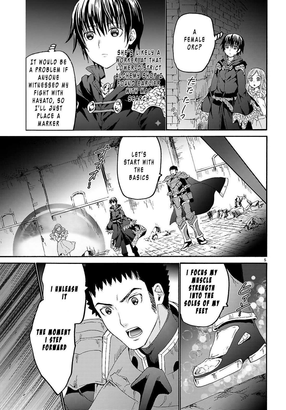 Death March kara Hajimaru Isekai Kyousoukyoku Chapter 132 page 5 - Chapter 132: Training with the Hero