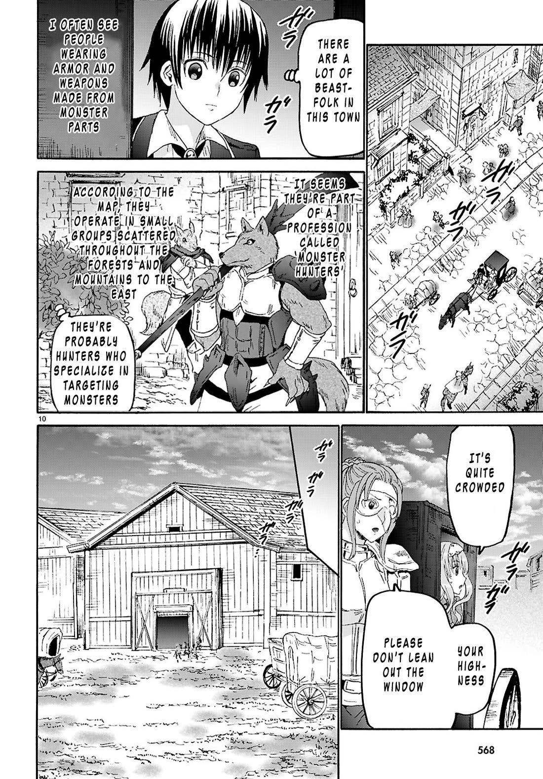 Death March kara Hajimaru Isekai Kyousoukyoku Chapter 134 page 10 - Chapter 134: To the Black District Muraasu